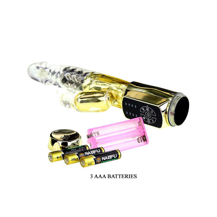 Baile Gold Prince, vibratore rabbit rotante
