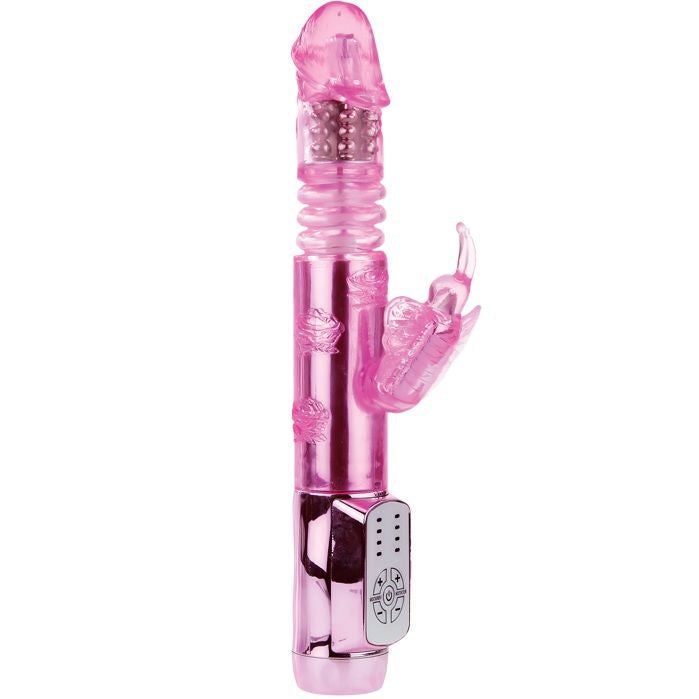 Vibratore rabbit rotante Baile con farfalla pulsante