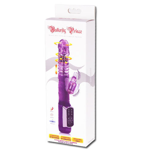 Baile – Vibrador conejito con mariposa, Butterfly Prince