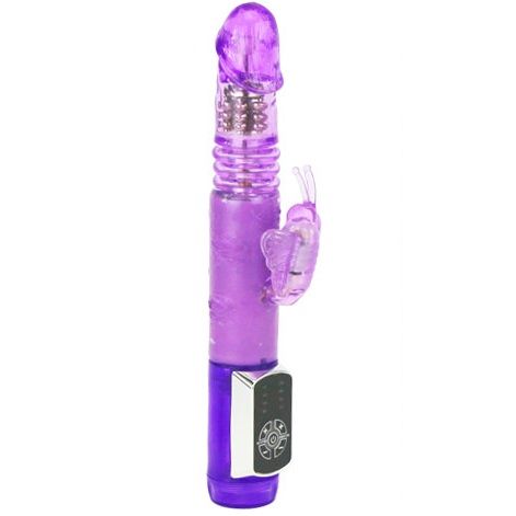 Baile – Vibrador conejito con mariposa, Butterfly Prince