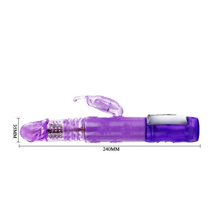 Baile – Vibrador conejito con mariposa, Butterfly Prince