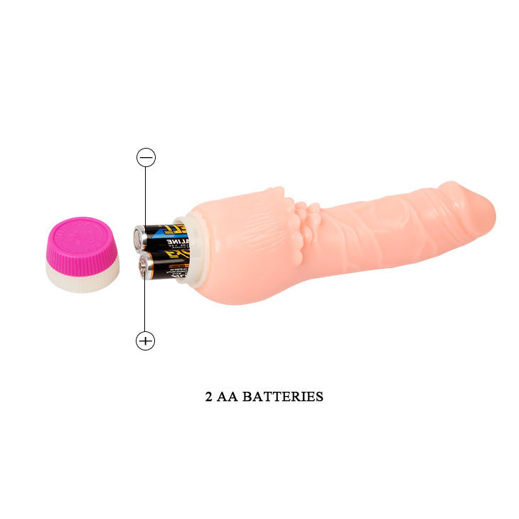 Baile Waves of Pleasure – realistischer Vibrator, 19,5 cm