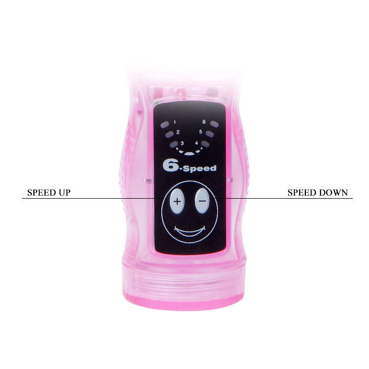 Baile — Vibrateur flexible avec stimulateur anal