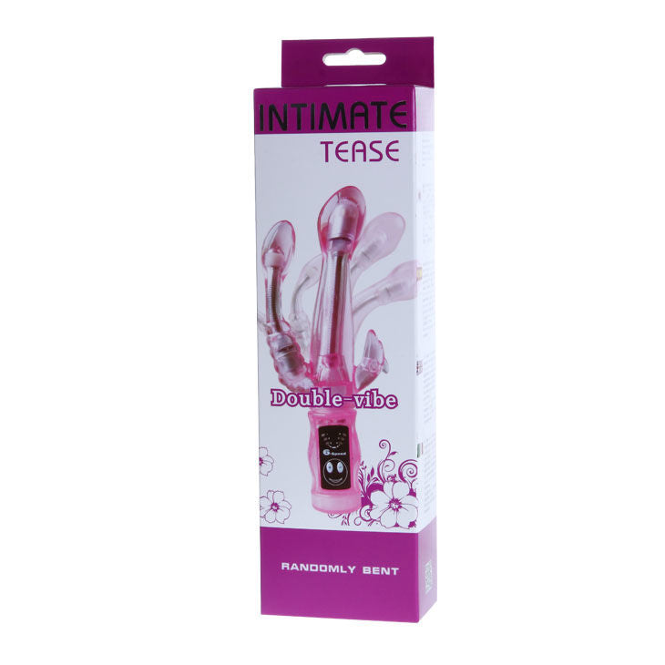 Baile — Vibrateur flexible avec stimulateur anal