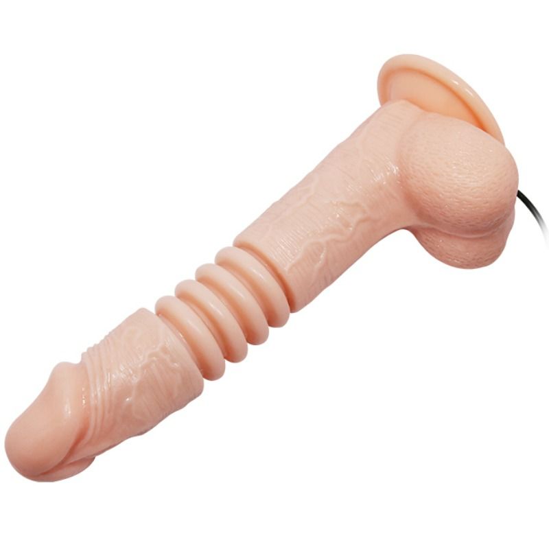 Baile Thunder Up, Vibrator mit Rotation, Stoßfunktion und Saugfuß