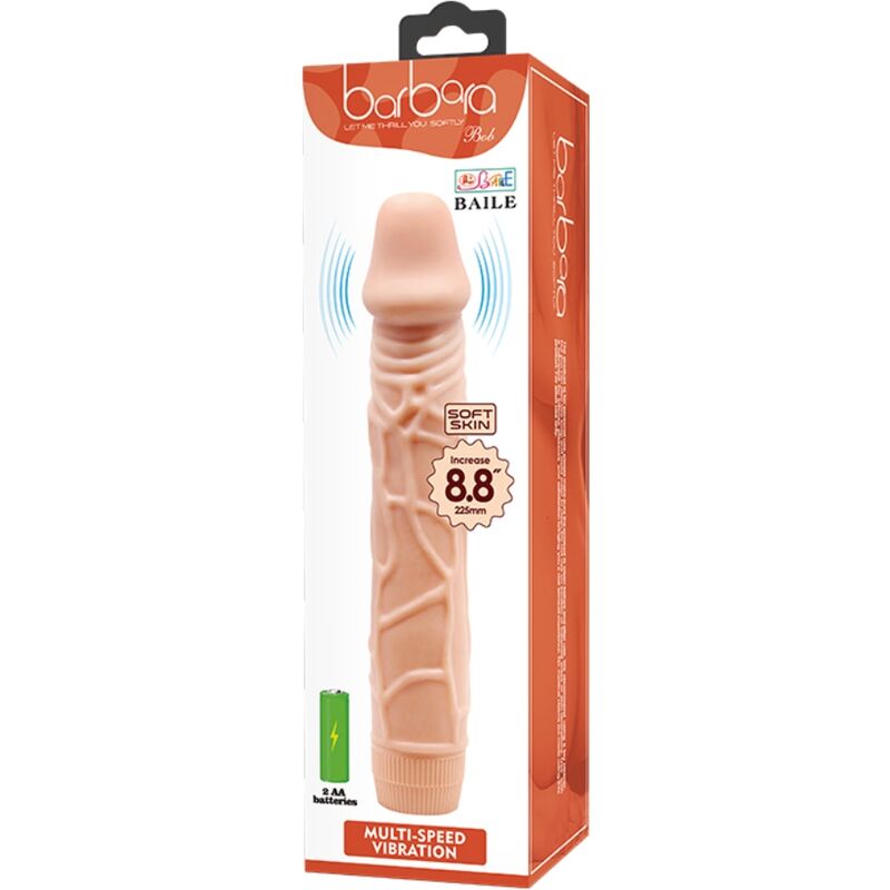 Baile — Vibrateur réaliste bob 22,5 cm chair