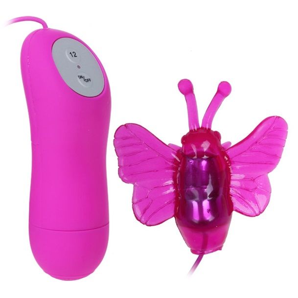 Baile Cute Secret Butterfly – Minivibrator in Schmetterlingsform mit 12 Geschwindigkeiten