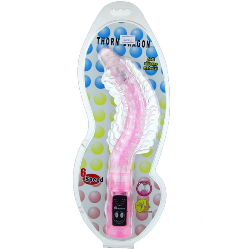 Baile Thorn, rosafarbener Vibrator mit Klitoris-Stimulator