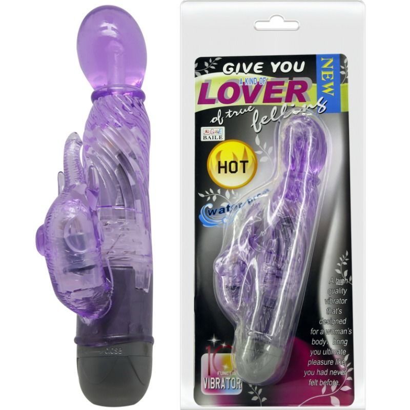 Baile — Vous offrir une sorte de vibrateur amant avec lapin lilac 10 modes