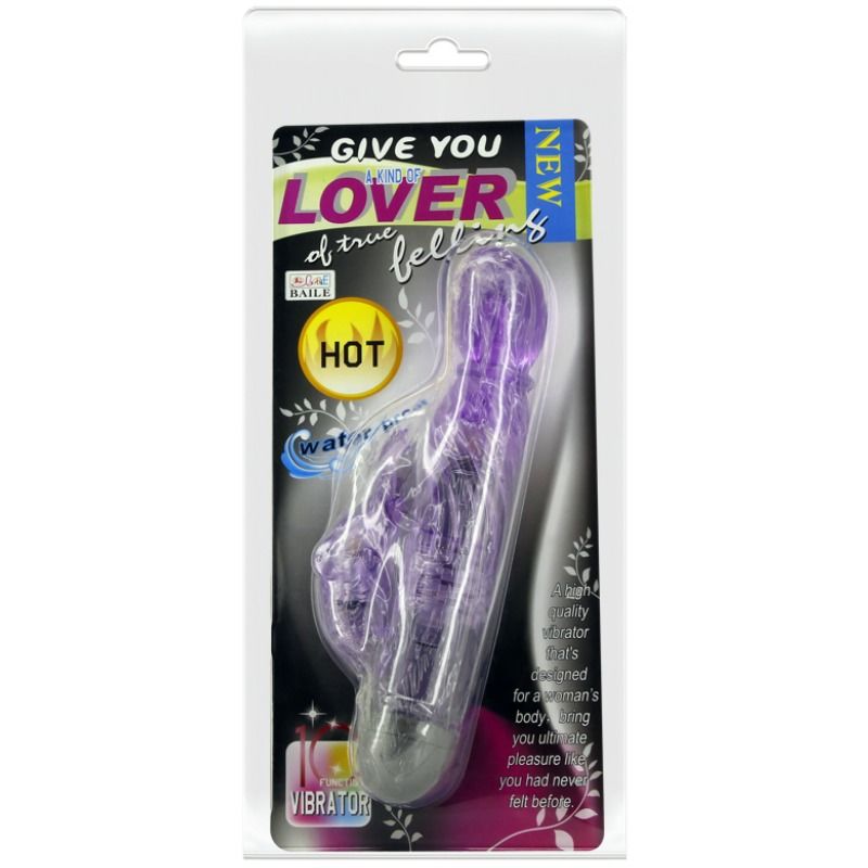 Baile — Vous offrir une sorte de vibrateur amant avec lapin lilac 10 modes