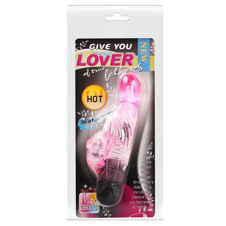 Baile — Vous offrir une sorte de vibrateur amant avec rabbit rose 10 modes