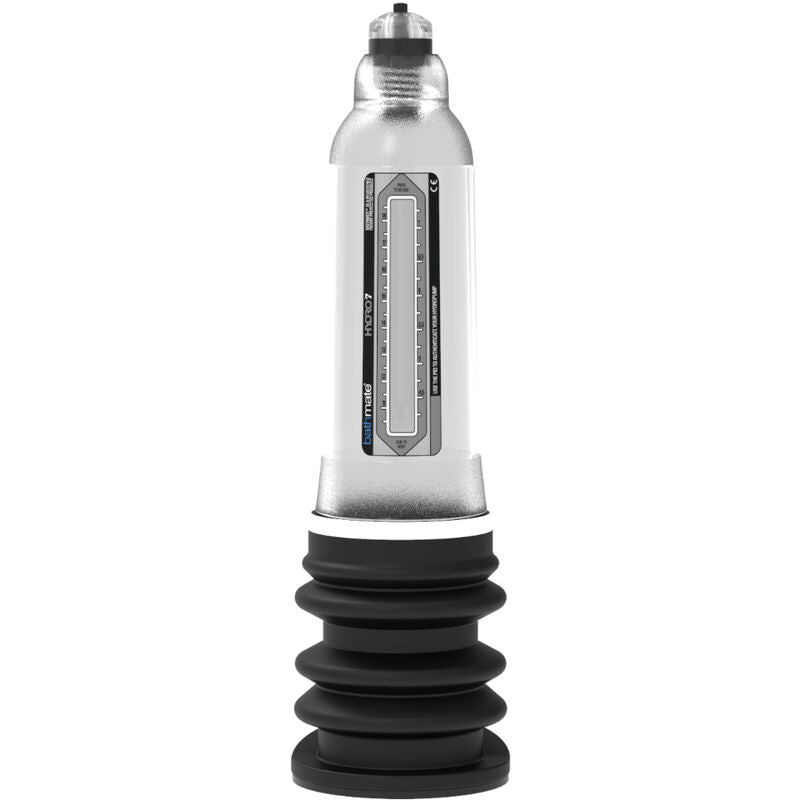 Pompa per pene idraulica Bathmate Hydro 7 Hercules, trasparente