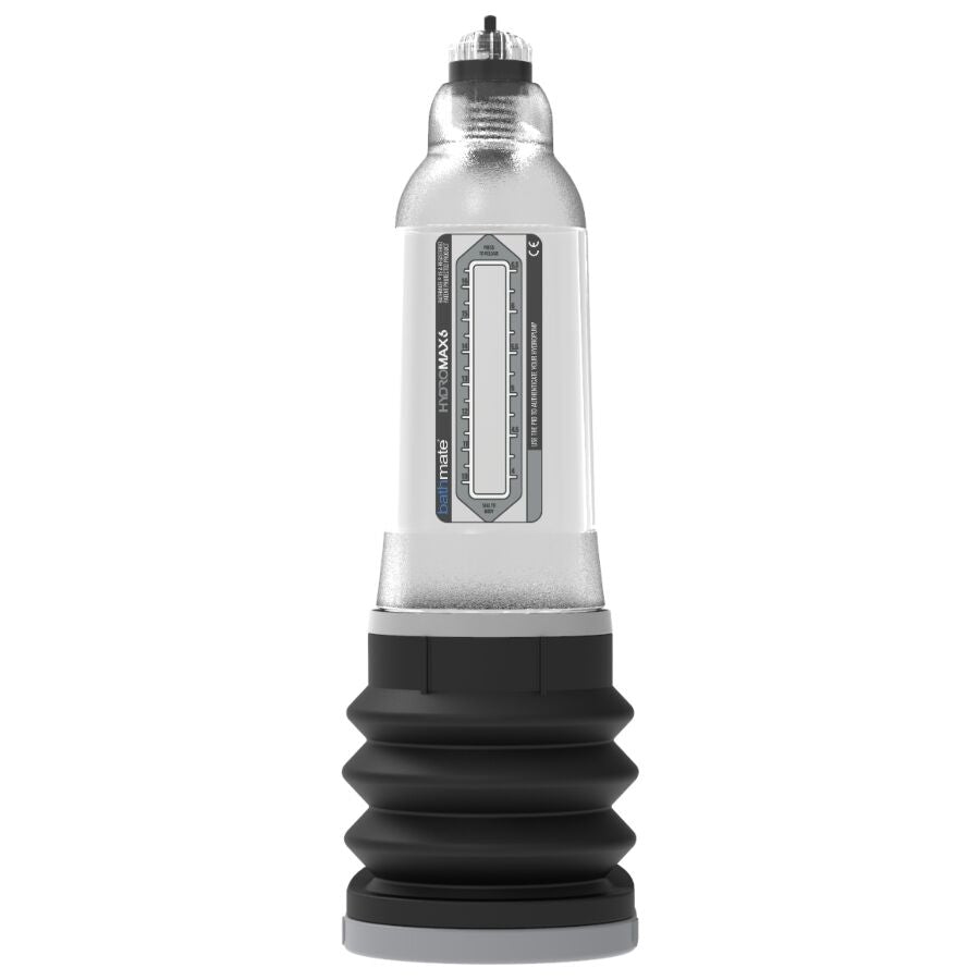 Pompa per pene idraulica Bathmate Hydromax 6, trasparente