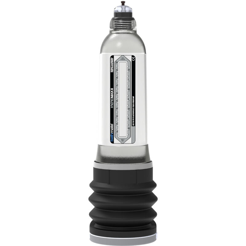 Pompa per pene idraulica Bathmate Hydromax 8, trasparente