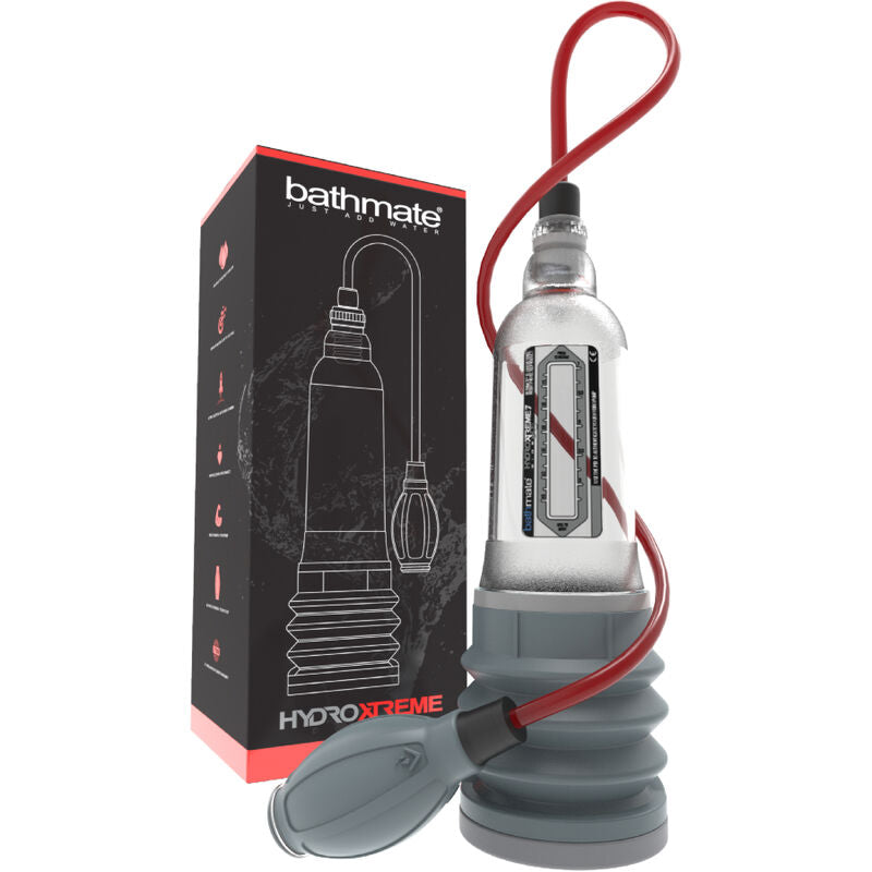 Bathmate HydroXtreme 7 Wide Boy, transparente hydraulische Penispumpe