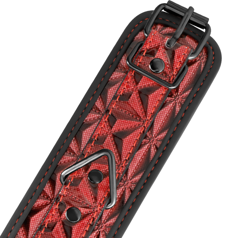Cavigliere BeGme Red Edition di Begme Fetish Games, rosse, con fodera in neoprene