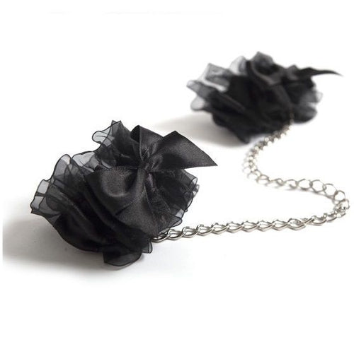Bijoux Indiscrets Frou Frou – Esposas de organza con volantes