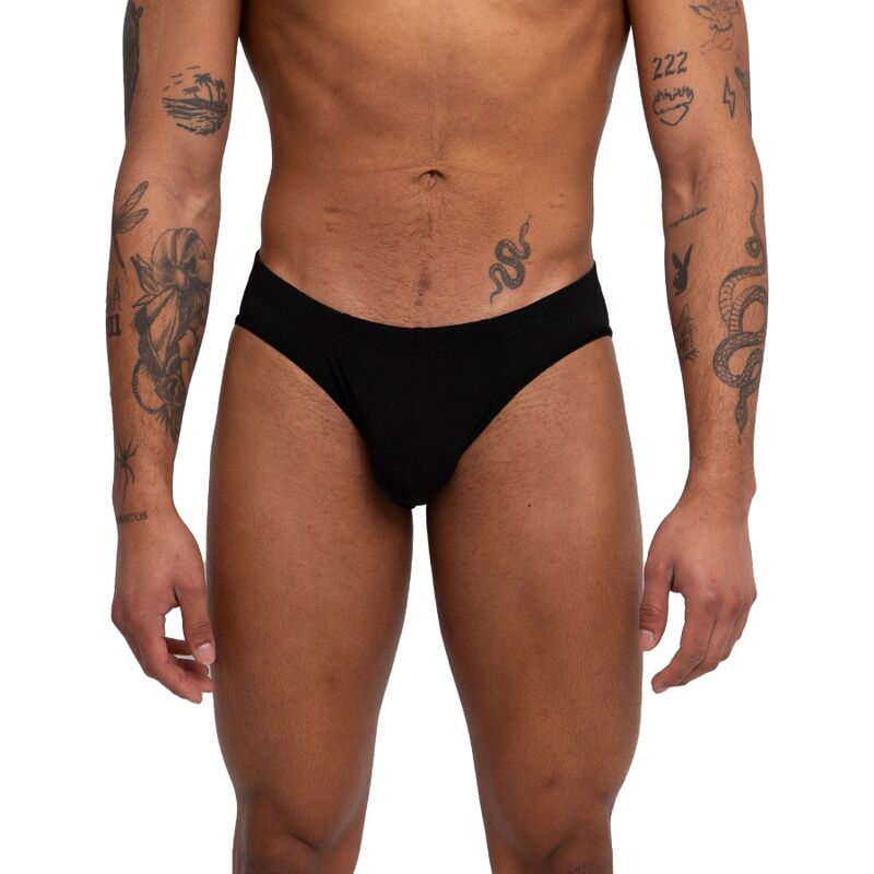 BURN 019 – Slip de hombre negro