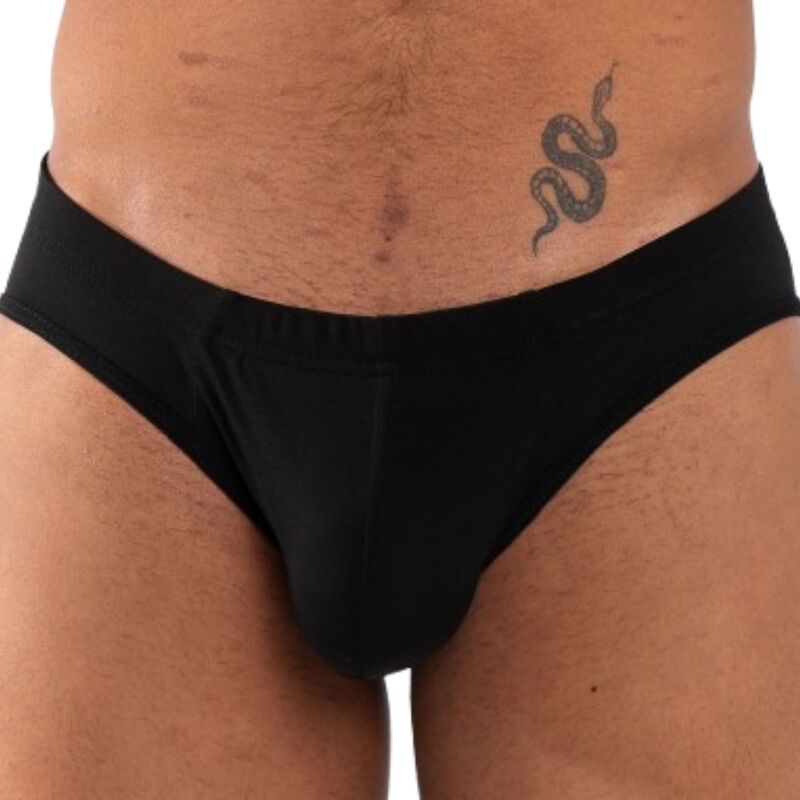 BURN 019 – Slip de hombre negro