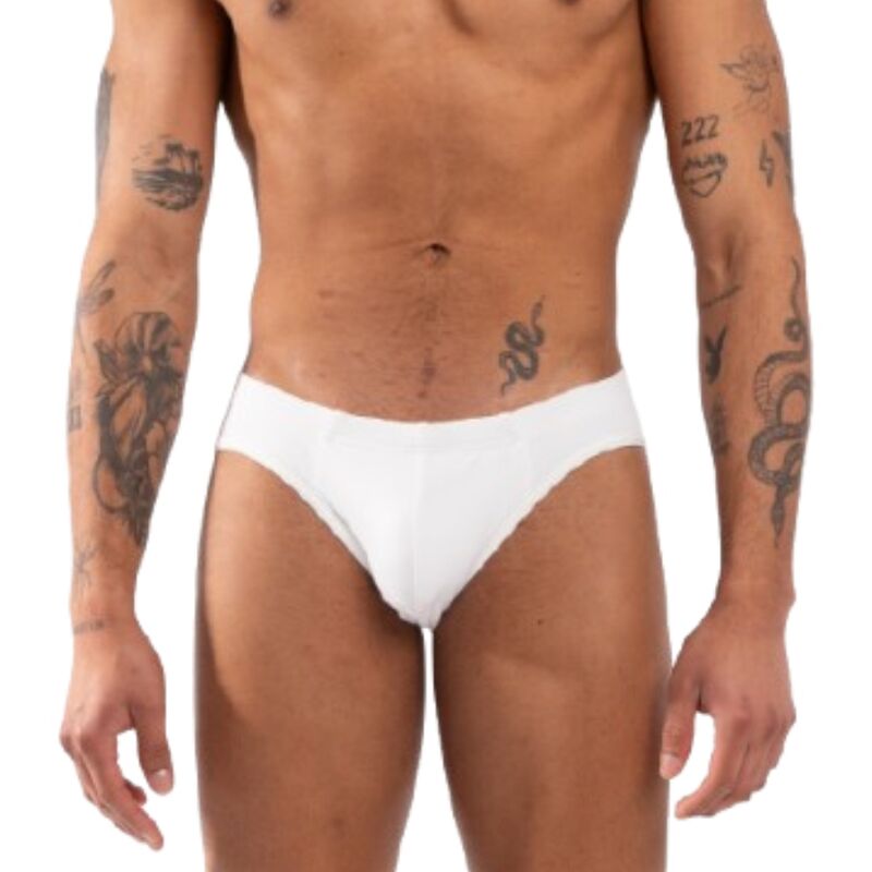 BURN 021 — Slip homme blanc