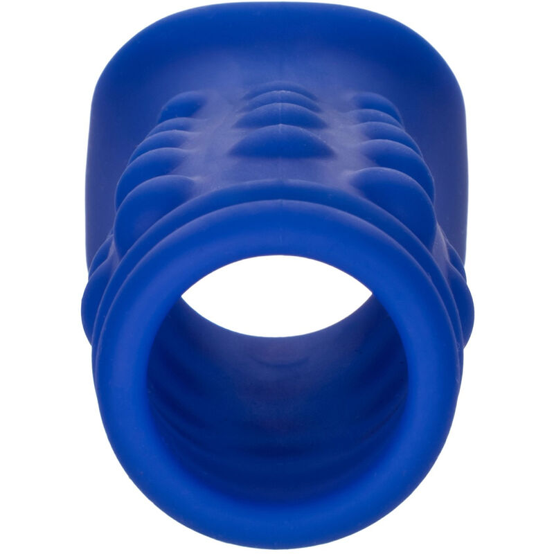 CalExotics Admiral – Guaina fallica aperta con perle, in silicone