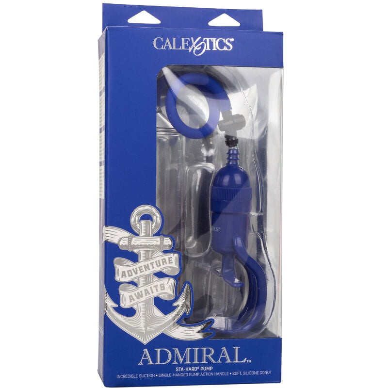 CalExotics Admiral Sta-Hard – Bomba de vacío para el pene, manual