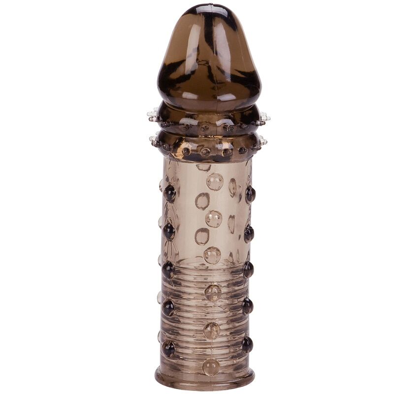 CalExotics Adonis – Guaina fallica realistica in silicone nero