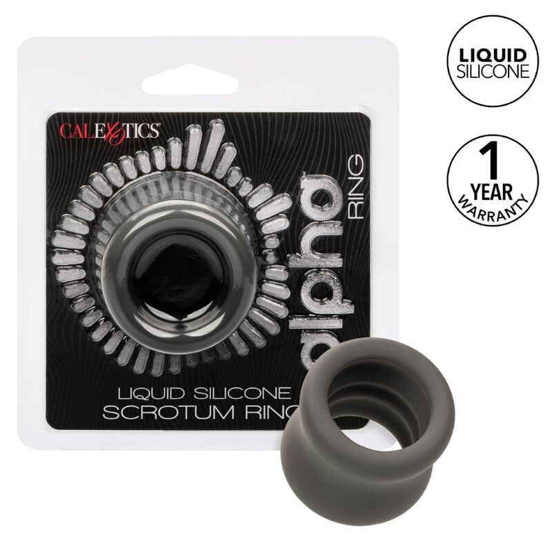 CalExotics Alpha – Anello per lo scroto a clessidra, in silicone