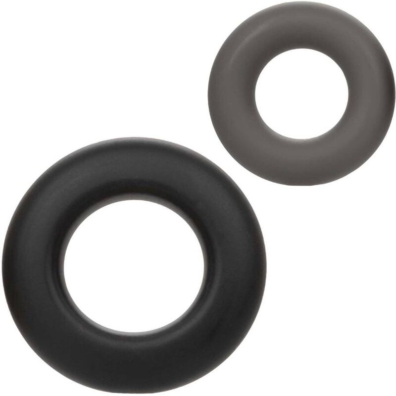 CalExotics — Alpha prolong lot de 2 bague gris
