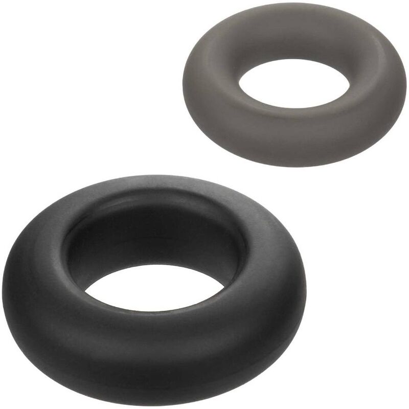 CalExotics — Alpha prolong lot de 2 bague gris