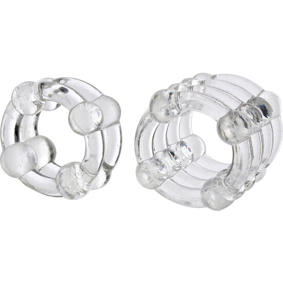 CalExotics COLT Enhancer Rings – 2 gestufte Penisringe aus TPE