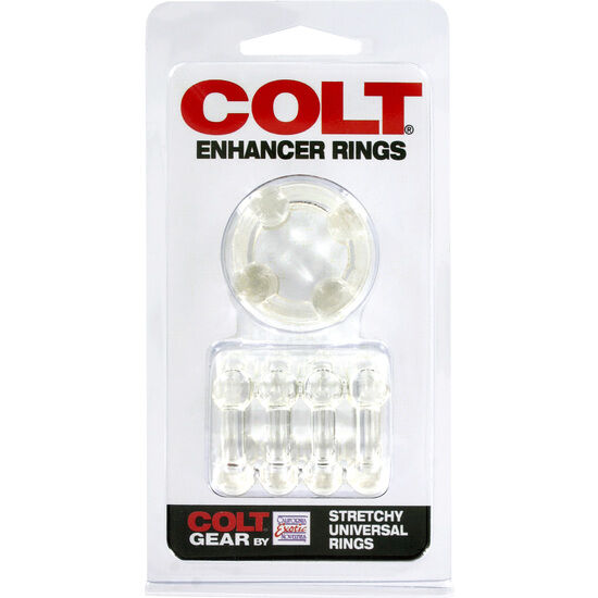 CalExotics COLT Enhancer Rings – 2 gestufte Penisringe aus TPE