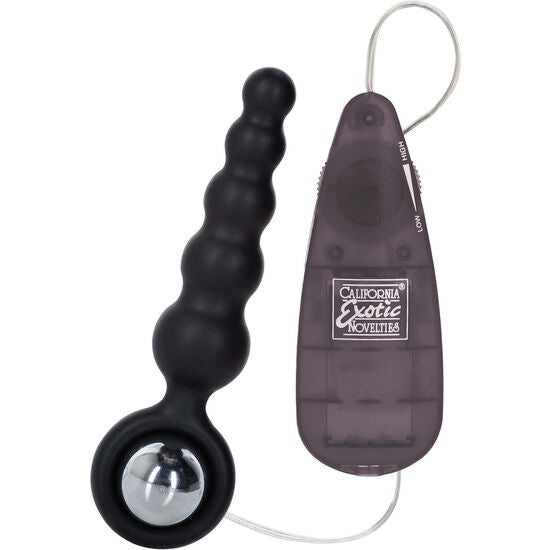 CalExotics Booty Call – vibrierender Mini-Buttplug in Schwarz