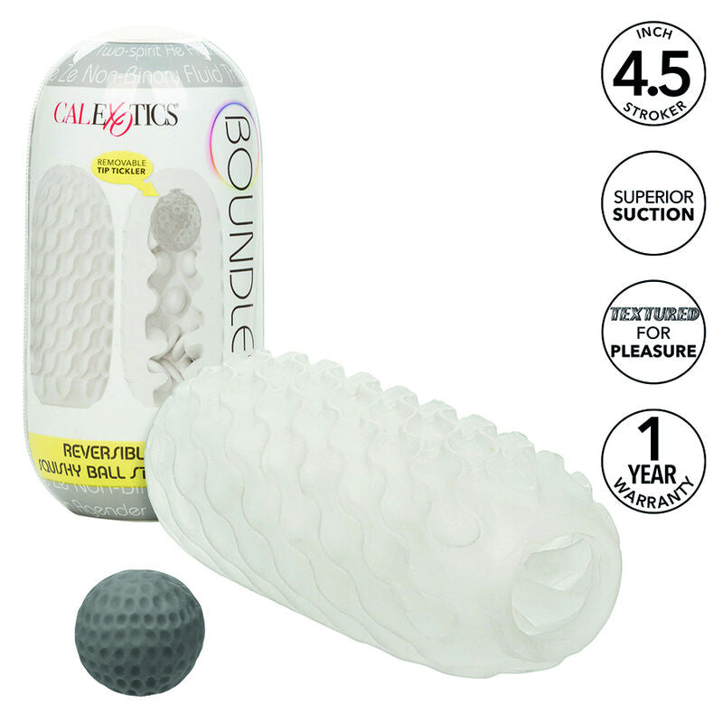 CalExotics Boundless Squishy Ball – Masturbator mit weicher Kugel
