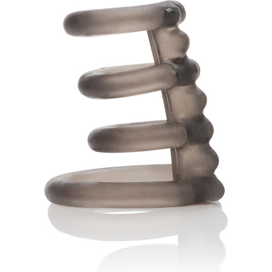 CalExotics Support Master Triple Smooth – Anillo triple para el pene
