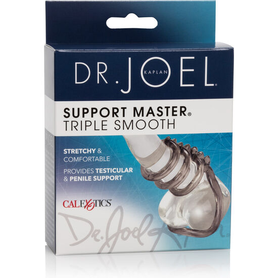 CalExotics Support Master Triple Smooth – Anillo triple para el pene