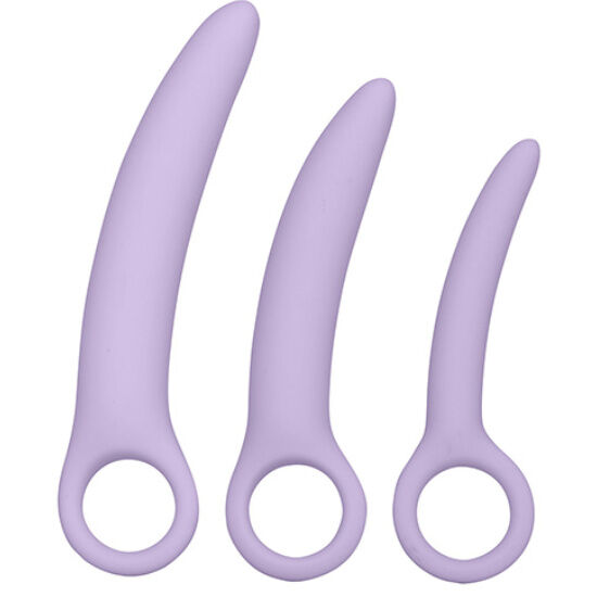 CalExotics Alena — 3 dilatateurs en silicone