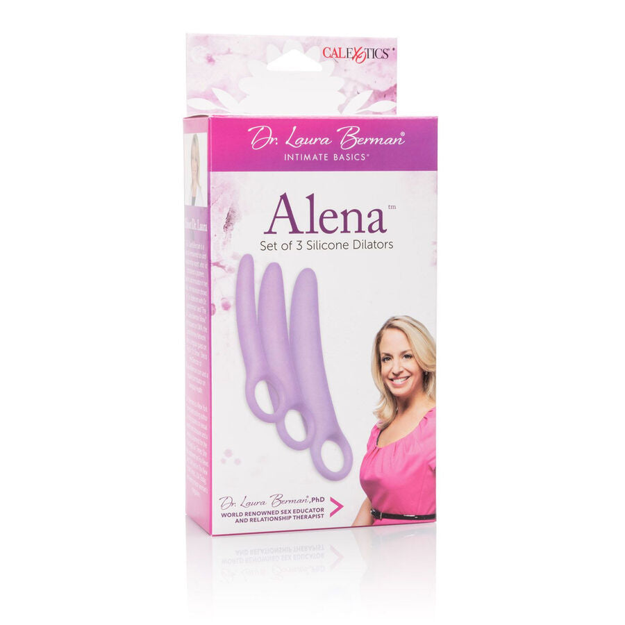 CalExotics Alena – Dilatoren-Set aus Silikon, 3 Größen
