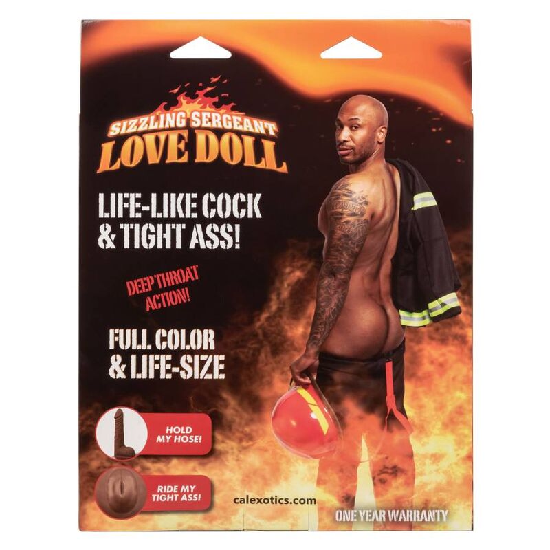CalExotics Sizzling Sergeant 2 – Aufblasbare männliche Sexpuppe