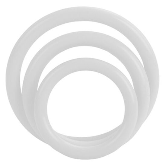 CalExotics Tri-Rings — Lot de 3 anneaux péniens — Phosphorescent