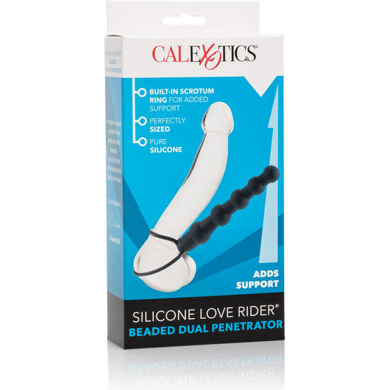 CalExotics Love Rider — Gode à boules et anneaux