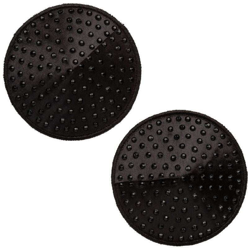 CalExotics Radiance – Runde Nippel-Pasties mit Glitzerdetails