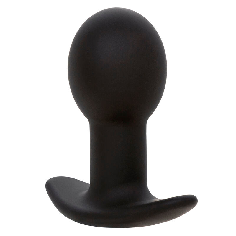 CalExotics Rock Bottom – vibrierender Analplug aus Silikon mit 10 Vibrationsfunktionen, Schwarz