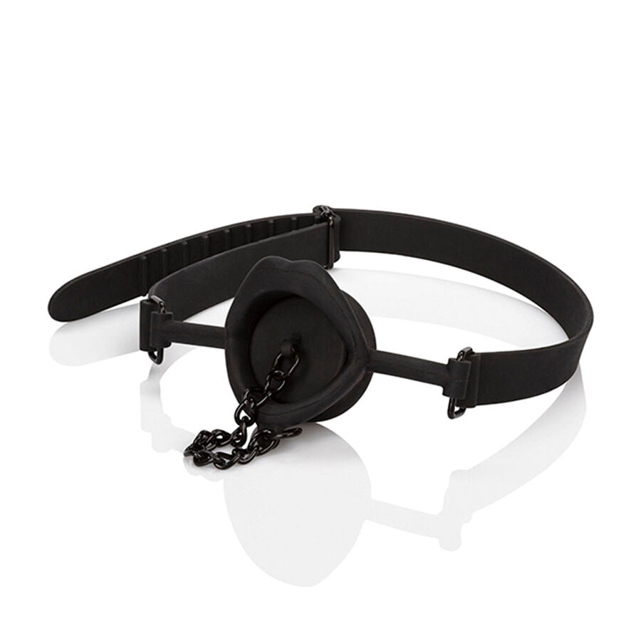 CalExotics — Scandal bâillon avec plug en silicone noir