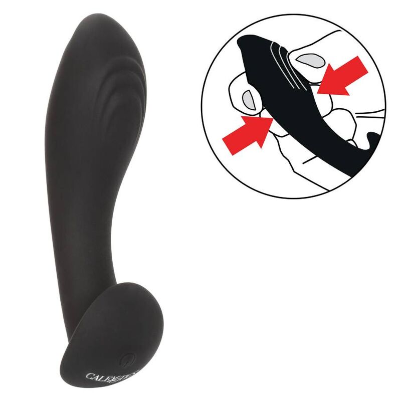 Stimolatore anale flessibile CalExotics Eclipse in silicone liquido