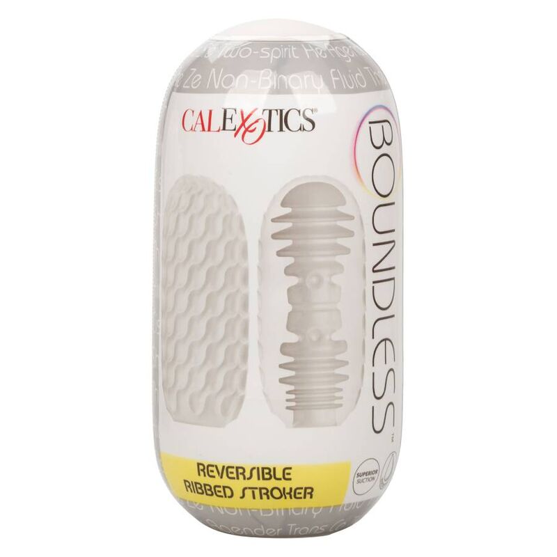 CalExotics Boundless Ribbed — Masturbateur réversible