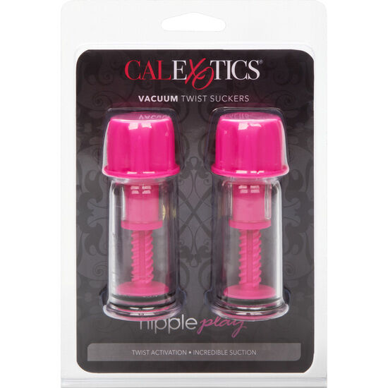 CalExotics Vacuum Twist – Nippelsauger mit Drehregler, Rosa