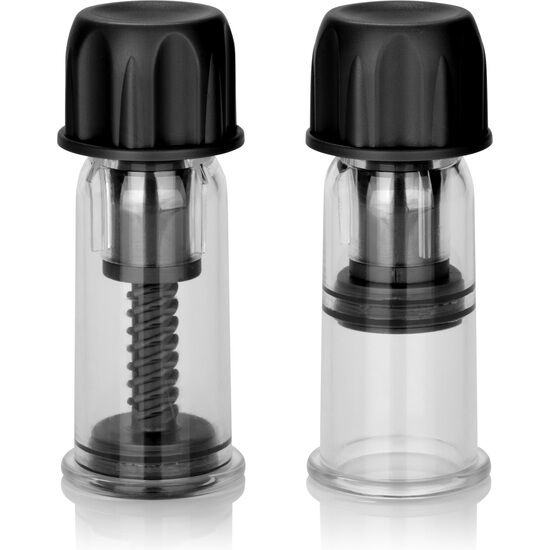 CalExotics Vacuum Twist – Nippelsauger mit Drehregler, Schwarz