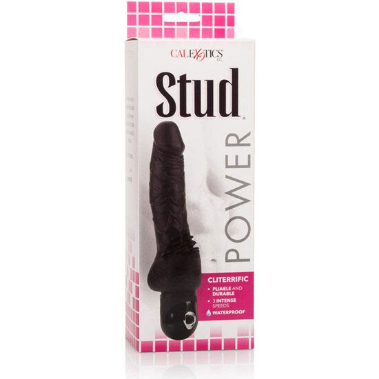 CalExotics — Vibrateur noir power stud cliterrific