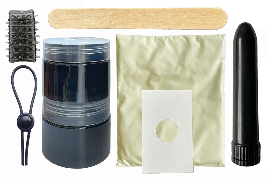 Cloneboy — Kit para clonar un consolador vibrador, negro
